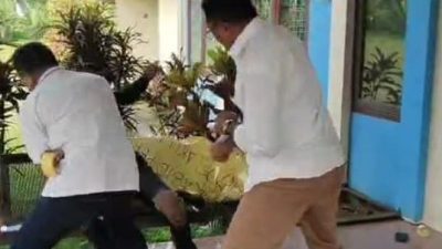 Kepala Dinas di Halbar Pukul Warga Gegara Demo Pungli BBM
