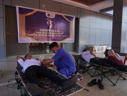 Peringati HBI ke-75, Imigrasi Tobelo Gelar Donor Darah