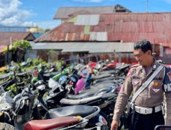 Langgar Aturan di Jalan Raya Ternate, 675 Kendaraan Ditilang Polisi