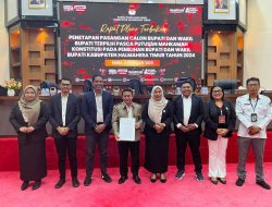 Ubaid-Anjas Ditetapkan sebagai Bupati dan Wakil Bupati Halmahera Timur Terpilih