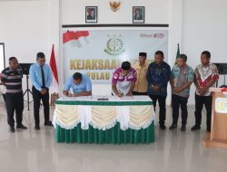 Pemda Taliabu dan Kejaksaan Jalin Kerja Sama Bidang Penanganan Hukum