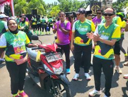 Ribuan Warga Maluku Utara Meriahkan Adhyaksa Fun Run di Ternate
