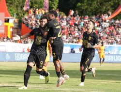 Malut United Berhasil Menunda Kemenangan Semen Padang di Stadion H. Agus Salim