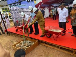 Naik Status Akreditasi, Menkes Budi Gunadi Letakkan Batu Pertama RSUD Bobong di Taliabu