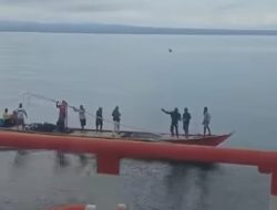 Ikan Menjauh, Nelayan di Haltim Lempari Kapal Pengangkut Ore Nikel