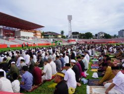 Manajemen Malut United Apresiasi Masyarakat yang Tertib Salat Idulfitri di Gelora Kie Raha