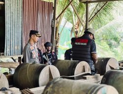 Polda Maluku Utara Tutup Tambang Emas Ilegal di Pulau Obi