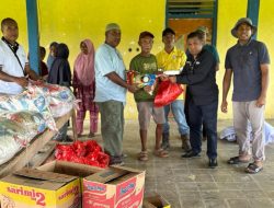 PT NHM Salurkan Bantuan untuk Korban Banjir di Lingkar Tambang