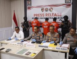 Kasus Narkoba di Halsel Terungkap, Polisi Tangkap 3 Pengedar