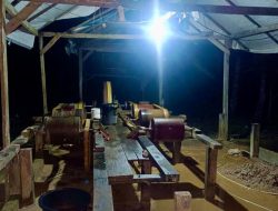 Polres Halmahera Utara Kembali Bongkar Aktivitas Tambang Emas Ilegal di Kecamatan Malifut
