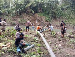 NHM Bantu Akses Air Bersih untuk Empat Desa Terdampak Banjir di Kao Barat