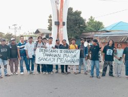 11 Warga Haltim Masih Ditahan, Solidaritas Datang dari Mahasiswa di Morotai