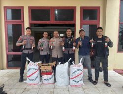 Polres Taliabu Amankan Puluhan Botol Mihol Tak Berizin di KM Gracelia
