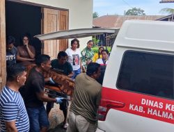 Perempuan 19 tahun di Pitu, Tobelo, Meninggal di dalam Kios