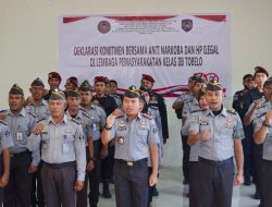Lapas Tobelo Deklarasi Komitmen Bersama Bebas Narkoba dan Handphone Ilegal