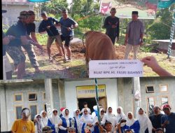 Berkah Iduladha, BKM Hikmatullah di Ternate Berbagi Daging Kurban