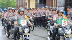 Polisi di Morotai Berbagi Paket Bansos Sambut Hari Bhayangkara ke-79