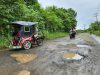 Rusaknya Jalan Utama Menuju RSUD Ir Soekarno Morotai