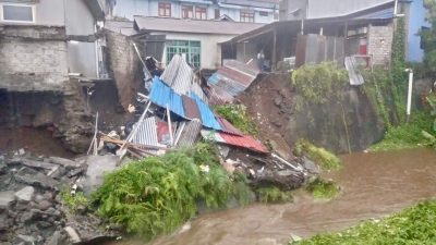 Bendungan Jebol Akibat Curah Hujan Tinggi, Satu Rumah di Batu Anteru Rusak Berat