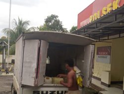 Polsek Kao Amankan Mobil Pick Up yang Diduga Angkut Minyak Tanah Ilegal