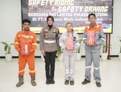 Gelar Safety Riding and Driving Demi Kurangi Kecelakaan di Area Tambang Halteng