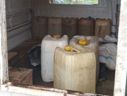 Amankan Ratusan Liter Minyak Tanah, Polsek Kao Periksa Pemilik Pangkalan