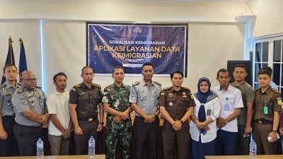 Imigrasi Tobelo Gelar Sosialisasi Aplikasi Layanan Data Keimigrasian