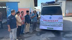Wabup Halmahera Utara Lepas 162 Ton Beras untuk Bantuan Pangan 2025