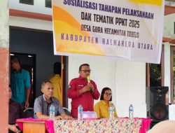 Disperkim Halmahera Utara Gelar Sosialisasi Tahapan Pelaksanaan DAK Tematik PPKT 2025