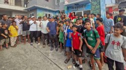 Tertahan di Ibu Kota, Puluhan Anak Akademi Sepak Bola Kie Raha Dapat Uluran Tangan Haji Robert