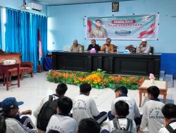 Sosialisasi Empat Pilar Kebangsaan di SMPN 7 Ternate, Hasby Yusuf Minta Siswa Jaga Lingkungan