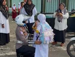 Polwan Polda Maluku Utara Gelar Patroli, Ciptakan Kamseltibcarlantas di Kota Ternate