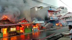 Kebakaran Hebat di Tobelo, Halmahera Utara, Deretan Warung Makan Ludes