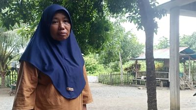 Istri Tersangka Penolak Tambang PT Position Buka Suara: Suami Saya Bukan Preman