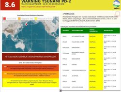 Halmahera Utara Waspada Tsunami Akibat Gempa Rusia