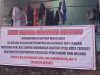 Muncul Spanduk Peringatan Bagi Pendemo di Kantor DPRD Ternate