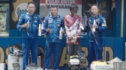 Ditpolairud Polda Malut Tangkap Nelayan Pelaku Bom Ikan di Halmahera Selatan