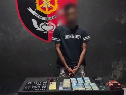 Polisi Ringkus Seorang Pemuda yang Terekam CCTV saat Mencuri di Toko Endang, Ternate 