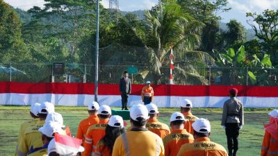 Peringatan HUT ke-80 RI, NHM Kobarkan Semangat Nasionalisme di Tambang Emas Gosowong