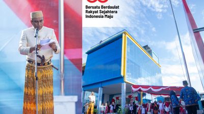 Perdana, Putra Daerah BWS Malut Pimpin Upacara HUT Ke-80 RI: Mempertegas Dukungan Program Swasembada Pangan