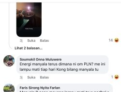 PLN Tobelo ‘Dikeroyok’ Netizen Lantaran Pemadaman Beruntun