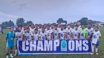 SSB Gamalama Sinar Utara Juara Kompetisi Soeratin U13 Maluku Utara