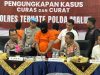 Polisi Ringkus 3 Pelaku Pencurian Spesialis Pecah Kaca Mobil di Ternate dan Weda