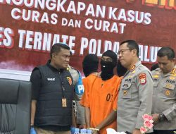 Polisi Bekuk Pelaku Penikaman dan Pencurian Uang di Toko Al-Nizam Ternate