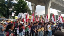 Aksi di Kejagung RI, Mahasiswa Dukung 11 Warga Adat Sangaji Dibebaskan