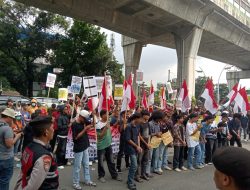 Aksi di Kejagung RI, Mahasiswa Dukung 11 Warga Adat Sangaji Dibebaskan