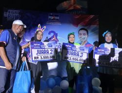Meriahnya Night Run Demokrat Malut di Kota Ternate