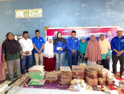 Peringati HUT ke-24, Demokrat Taliabu Berbagi Santunan di Pesantren hingga Janda