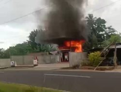 Pertashop di Halmahera Utara Terbakar, Seorang Operator Alami Luka Bakar