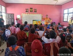 Jangkau SD Inpres Sosol, NHM Laksanakan Program Edukasi Mitigasi Bencana dan PHBS